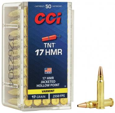 CCI          	.17 HMR TNT HP 500 RDS?>