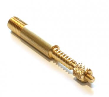 VFG Weapon Care          	Cleaning Rod Adaptor from M5 to 1/8" Brass?>