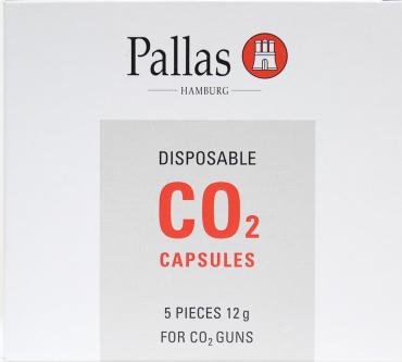 Pallas          	Pallas C02 Replacement Cartridges 12g 5 Pack?>