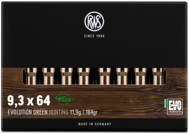RWS          	RWS 9.3x64 Evolution Green 11.9g / 184gr?>