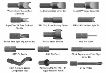 Wheeler Engineering          	17 Piece Gunsmiths Bit Set?>
