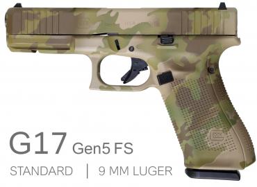 Glock          	Glock G17 Gen 5 Front Serrations Cerakote?>