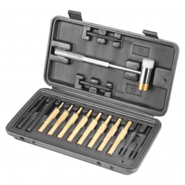 Wheeler Engineering          	Hammer and Punch Set with Case?>