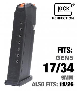 Glock          	GEN 5 G17, G34 9mm Factory Magazine?>