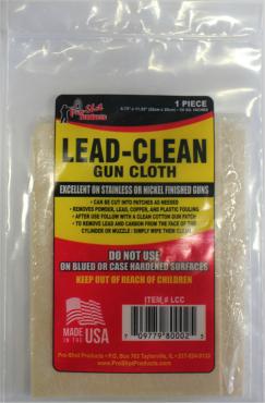 Pro-Shot          	Lead Clean Cloth?>