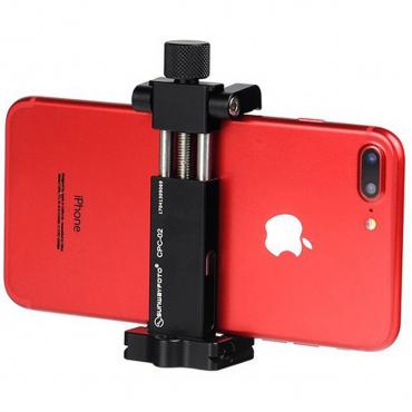 Sunwayfoto          	Sunwayfoto Mobile Phone Clamp with Tripod Mount and Arca Dovetail?>