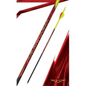 Black Eagle Outlaw Fletched Arrows Crested Yellow 400 - Dozen?>