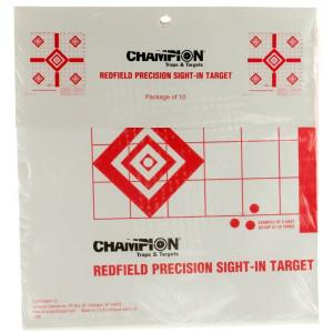 Redfield Precision Sight In Targets - 10Pack?>