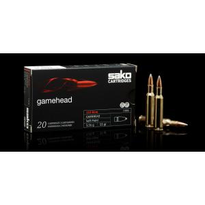 Sako Gamehead 223Rem 55gr SP Ammunition?>