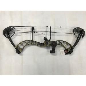 Used PSE Uprising RH 12-70# Compound Bow - Camo *PACKAGE*?>
