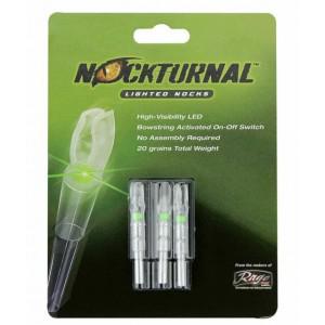 Nockturnal X Series - Green 3pk Lighted Nocks?>