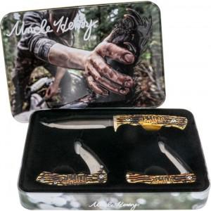 Uncle Henry 3-Knife Gift Set?>
