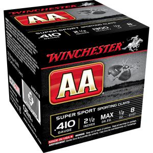 Winchester AA 410ga 2.5" #8 Ammunition?>