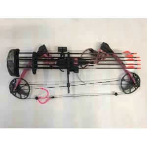 Used Mission Craze 15 - 70# RH Compound Bow *PACKAGE*?>