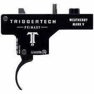 TriggerTech Weatherby Mark V Primary PVD Black Curved?>