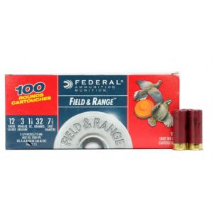 Federal Field & Range 12ga Target Load 7 1/2 - 100RDS?>
