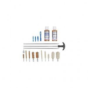 Gunmaster Universal 19-Piece Multi-Caliber Cleaning Kit w/Oil & Solvent?>