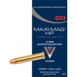 CCI Maxi-Mag .22 WMR HP Ammunition?>