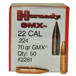Hornady 22Cal .224 70gr GMX Bullets ?>