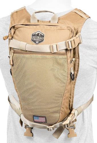 Alaska Guide Creations Hydration Packs - Stalker Backpack Add On, Coyote Brown, Fits Up To 3L Bladder(Not Included)?>