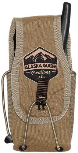 Alaska Guide Creations Bino Pack Accessories - In Line Accessory Pouch, Coyote Brown, 3" (Width) x 4-7.5" (Adjustable Height) x 2.5" (Depth)?>