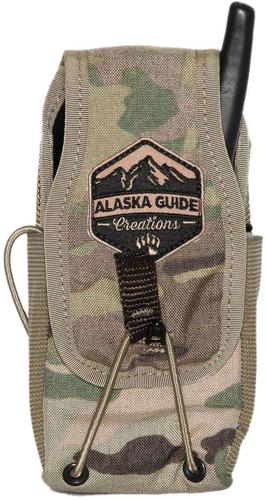 Alaska Guide Creations Bino Pack Accessories - In Line Accessory Pouch, Multi-Cam Camo, 3" (Width) x 4-7.5" (Adjustable Height) x 2.5" (Depth)?>