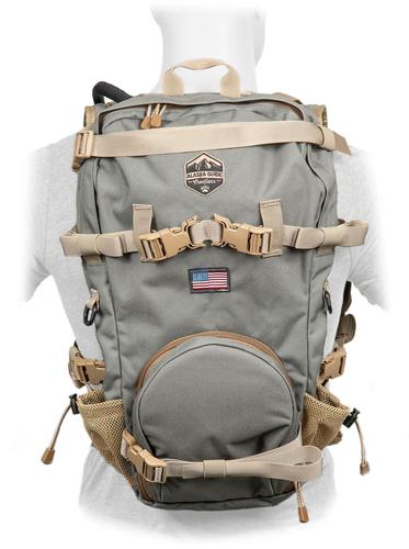 Alaska Guide Creations Packs - Scout Backpack, Foliage, 2 lbs 13 oz, 1400 Cubic Inches, Hardware to Attach AGC Binopack, Ambi Hose Holes, Capable of Carrying Rifle, Bow or Shotgun, Includes 3L Bladder w/ Insulated Hose?>