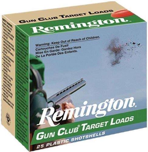 Remington Target Loads, Gun Club Target Loads Shotgun Ammo - 20Ga, 2-3/4", 2-1/2 DE, 7/8oz, #8, 250rds Case, 1200fps?>