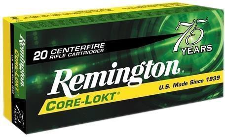 Remington Core-Lokt Centerfire Rifle Ammo - 30-06 Sprg, 125Gr, Core-Lokt, PSP, 20rds Box?>