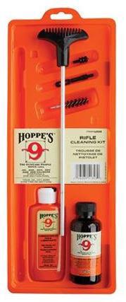 Hoppe's No.9 Cleaning Kits - Rifle Kit w/Aluminum Rod, (.30, 30-06, 30-30, .303, .308, .32, 8mm), Solvent, Lube?>