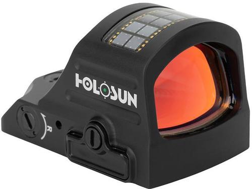 Holosun Reflex Sights - HS507C X2 Green Micro Reflex Sight, Black, 2 MOA Green Dot; 32 MOA Circle, 10 DL & 2 NV Compatible, 7075 Aluminum Housing, Waterproof IPX7, Solar Cell, CR1632, Up to 50,000 hrs @ 6?>