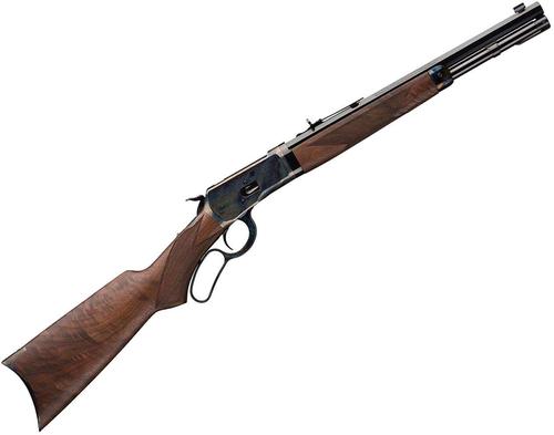 Winchester Model 1892 Deluxe Takedown Lever Action Rifle - 45 Colt, 16", Gloss Blued Octagon Barrel, Case Hardened Receiver, Oil Finish Grade V/VI Walnut Stock w/Crescent Buttplate, Marble's Gold Bead Front & Buckhorn Rear Sights?>