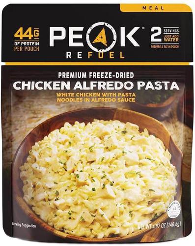 Peak Refuel Freeze Dried Meals - Chicken Alfredo Pasta Meal?>