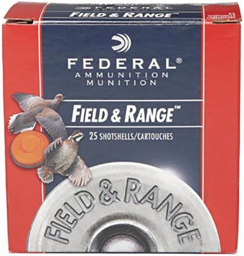 Federal Field & Range Game & Target Load Shotgun Ammo - 20ga, 2-3/4", 2-1/2DE, 7/8oz, #8, 250rds Case?>