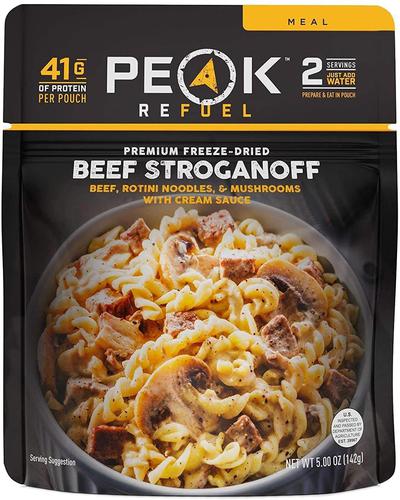Peak Refuel Freeze Dried Meals - Beef Stroganoff Meal?>