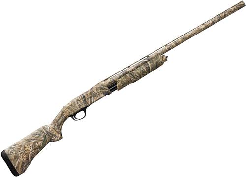 Browning BPS Field Max-5 Pump Action Shotgun - 12Ga, 3-1/2", 26", Vented Rib, Realtree Max-5, Steel Receiver, Composite Stock w/ Textured Grips, 4rds, Silver Bead Front Sight, Invector-Plus Flush (F,M,IC)?>