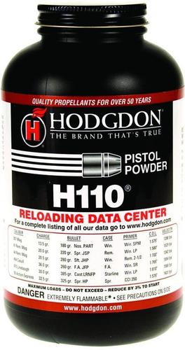 Hodgdon Smokeless Shotgun & Pistol Powder - H110, 1 lb?>