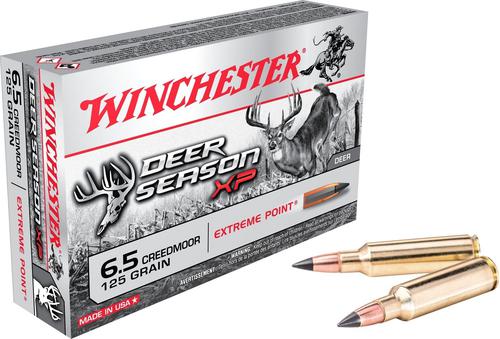 WINCHESTER DEER DEASON XP 6.5CREEDMOOR 125GR  EXTREME POINT 20RS/BOX?>