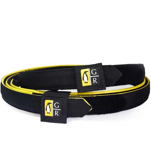 Guga Ribas Competition Belt 36-39in(120cm). Yellow/Blk?>