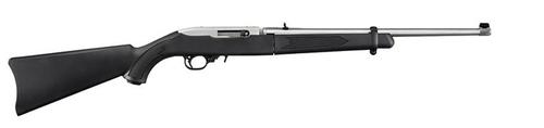 Ruger 10/22 Carbine Semi Auto Rifle 22 LR, 18.5 In Takedown Matte SS?>