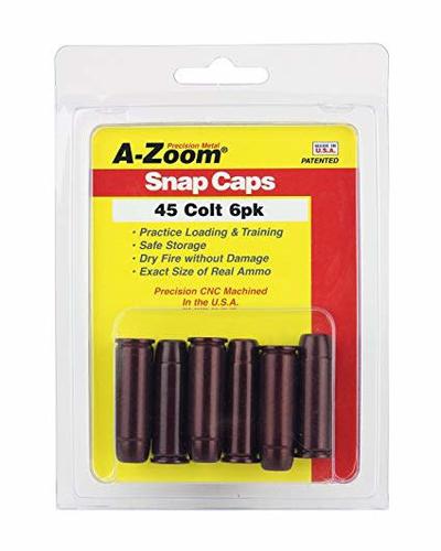 A-ZOOM 45 COLT 6PK SNAP CAPS?>