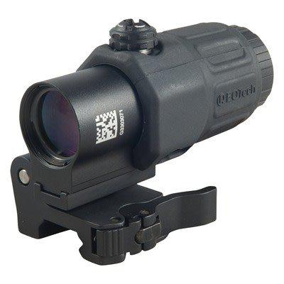 EOTECH G33.STS.BLK G33 Magnifier with Switch to Side Mount, Black Finish?>