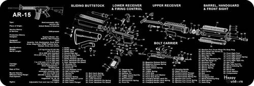 TNA Rifle Bench Mat-AR-15?>