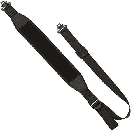 HQ Outfitters Stretch Neoprene Sling with Swivels. Black?>