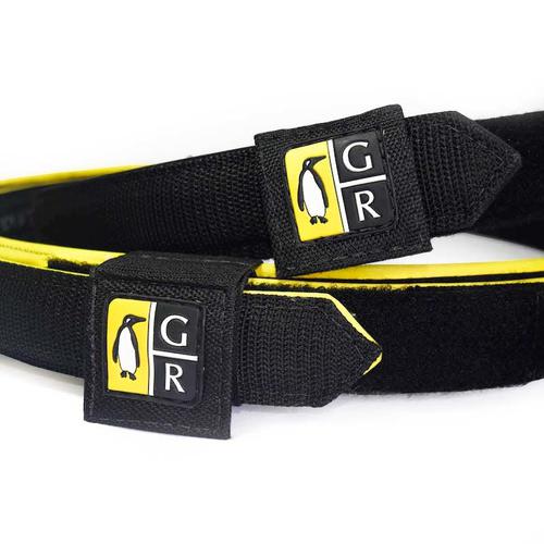 Guga Ribas Competition Belt 33-35in(110cm). Yellow/Blk?>