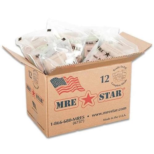 MRE Pack Full Case-12 Meals (Heaters Included)?>