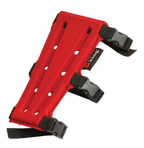 PSE 7" Red 3-Strap  Sporting Line  Armguard?>