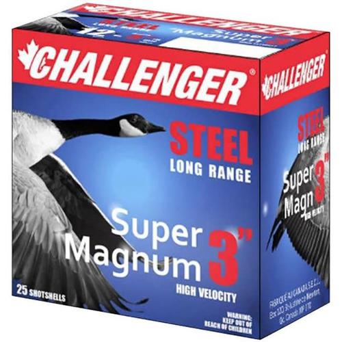 CHALLENGER SUPER MAGNUM 3" STEEL #2  1 3/8OZ 1400FPS   25RS/BOX?>