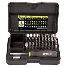Wheeler Engineering  Professional Gunsmithing Screwdriver Set 43pc?>