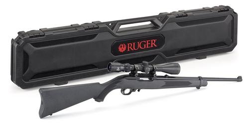 RUGER 31143  10/22 Carbine with Viridian EON 3-9×40 Scope and Case Combo?>